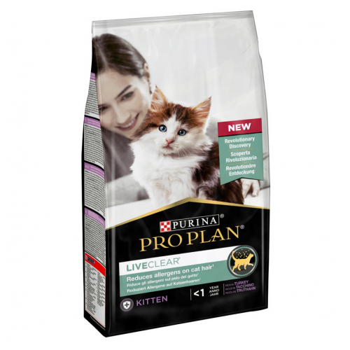 Pro Plan LiveClear Hindili Alerjen Azaltan Yavru Kedi sı 1,4kg