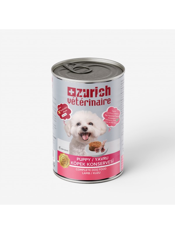 Veterinaire Pate Kuzulu Yavru Köpek Konservesi 415 gr&hellip;