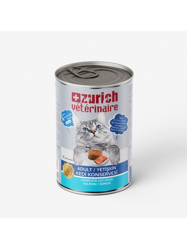 Veterinaire Pate Somonlu Yetişkin Kedi Konservesi 415 gr&hellip;
